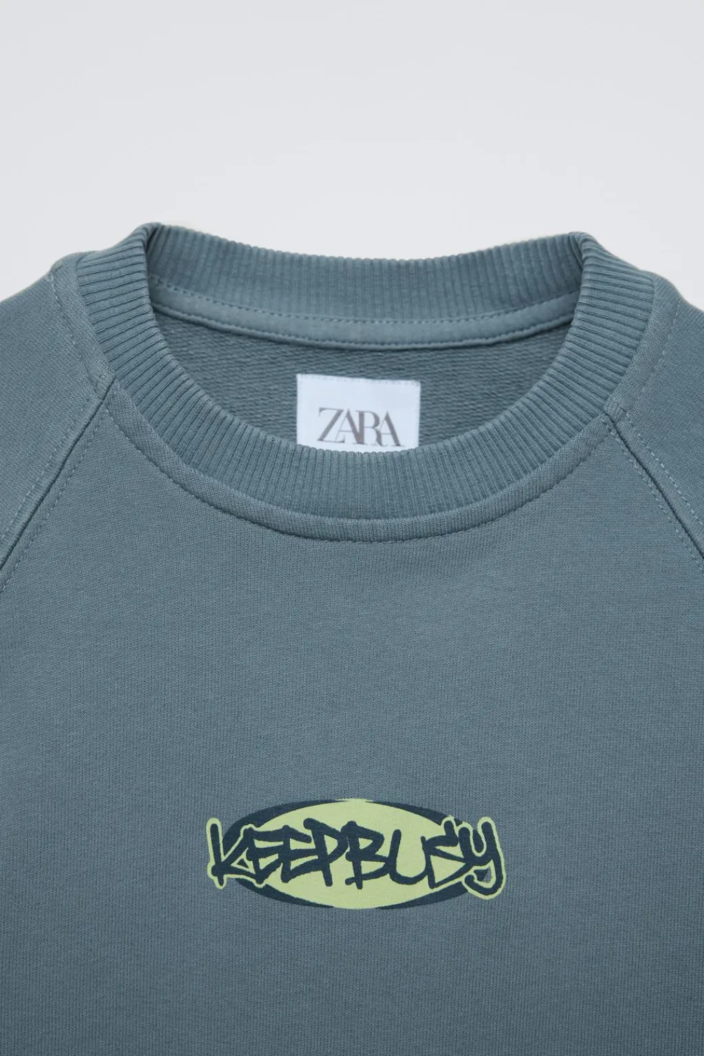 Niños ZARA 6 - 14 Años·Camisetas<CAMISETA ACID WASH ESTAMPADO