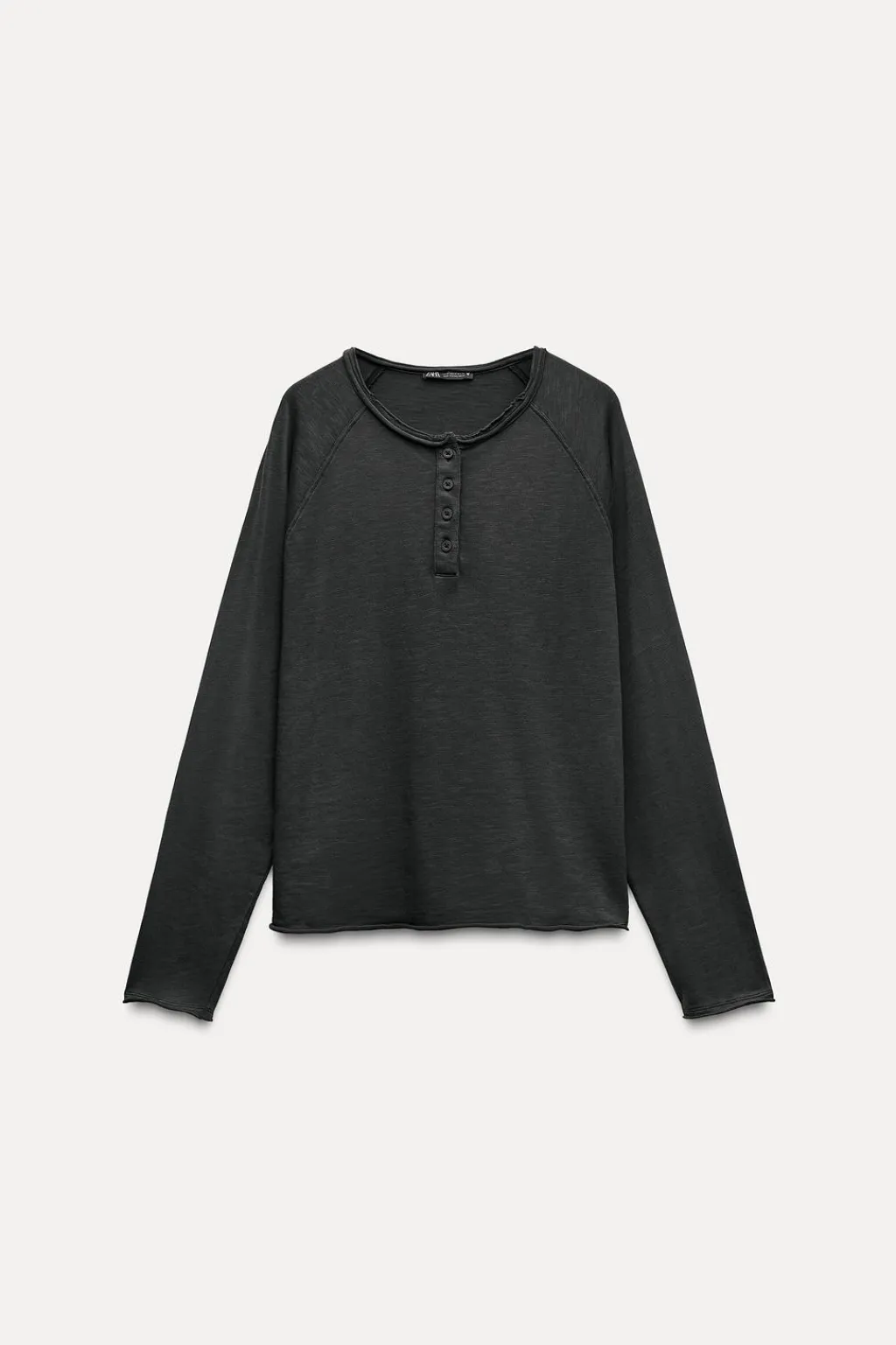 Discount CAMISETA ALGODÓN FLAMÉ EFECTO LAVADO Mujer Camisetas