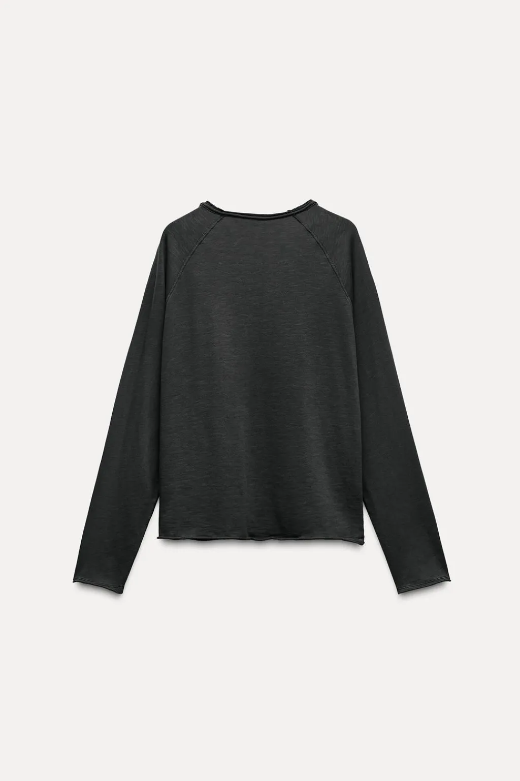 Discount CAMISETA ALGODÓN FLAMÉ EFECTO LAVADO Mujer Camisetas