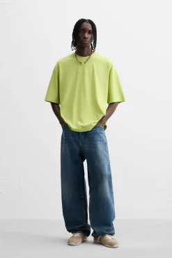 Clearance CAMISETA BORDADO COMBINADO Hombre Camisetas