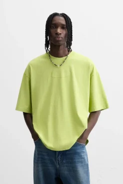 Clearance CAMISETA BORDADO COMBINADO Hombre Camisetas