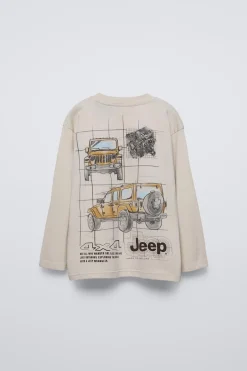 Niños ZARA 6 - 14 Años·Camisetas<CAMISETA BORDADO JEEP ®