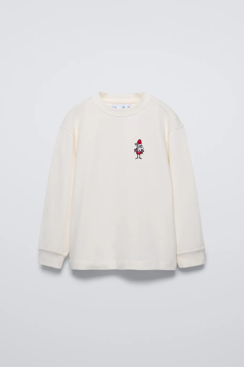 Niños ZARA 6 - 14 Años·Camisetas<CAMISETA BORDADO PAPÁ NOEL