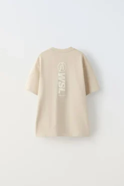 Niños ZARA 6 - 14 Años·Camisetas|6 - 14 Años·Camisetas<CAMISETA BORDADO WSL™