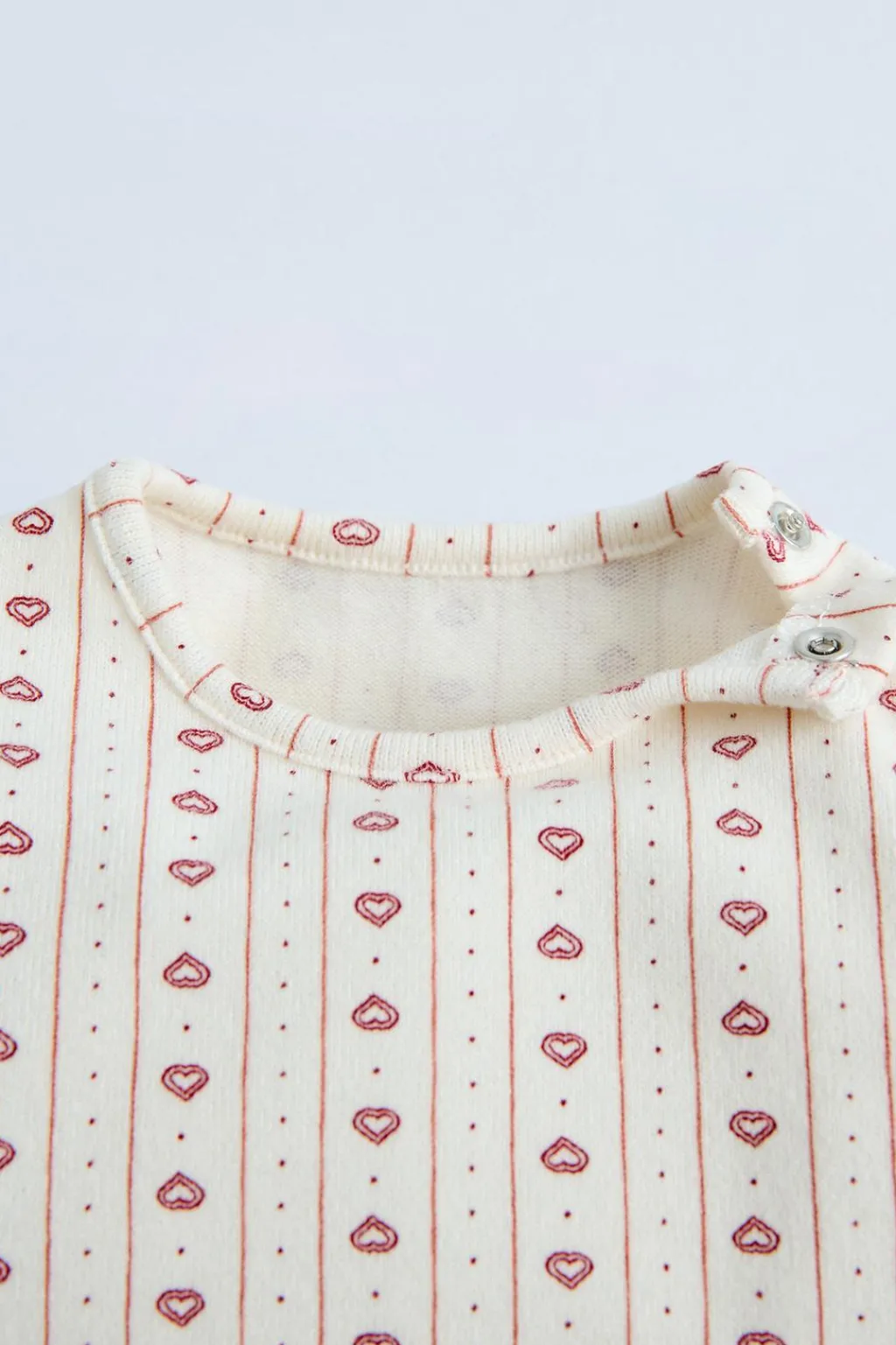 Niños ZARA 0 - 6 Meses·Camisetas<CAMISETA CORAZONES
