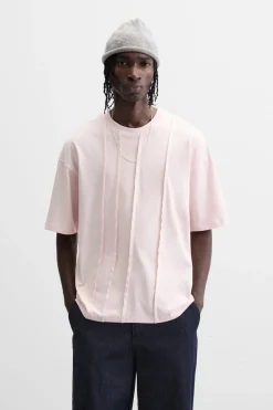 Sale CAMISETA COSTURAS Hombre Camisetas