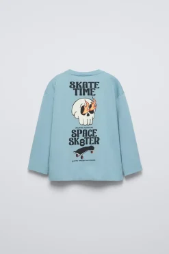 Niños ZARA 1½ - 6 Años·Camisetas|6 - 18 Meses·Camisetas<CAMISETA ESTAMPADA