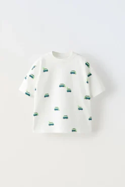 Niños ZARA 1½ - 6 Años·Camisetas|6 - 18 Meses·Camisetas<CAMISETA ESTAMPADO