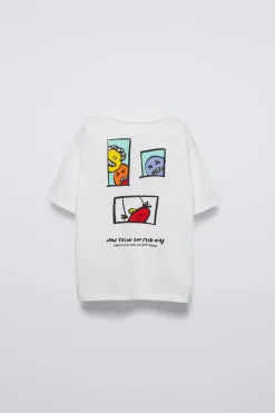 Niños ZARA 6 - 14 Años·Camisetas<CAMISETA ESTAMPADO