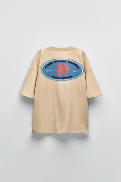 Niños ZARA 6 - 14 Años·Camisetas<CAMISETA ESTAMPADO