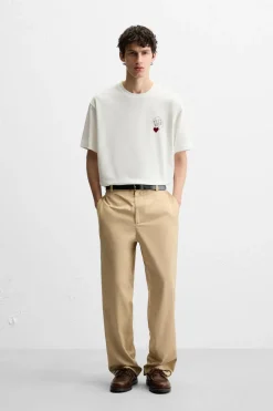 Clearance CAMISETA ESTAMPADO CORAZÓN Hombre Camisetas