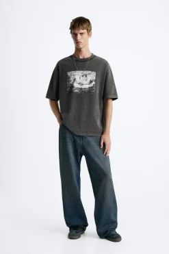Best CAMISETA ESTAMPADO FOTOGRÁFICO Hombre Camisetas