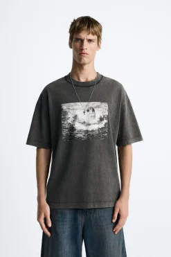 Best CAMISETA ESTAMPADO FOTOGRÁFICO Hombre Camisetas