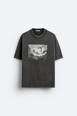 Best CAMISETA ESTAMPADO FOTOGRÁFICO Hombre Camisetas