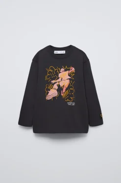 Niños ZARA 6 - 14 Años·Camisetas<CAMISETA ESTAMPADO GRAFFITI