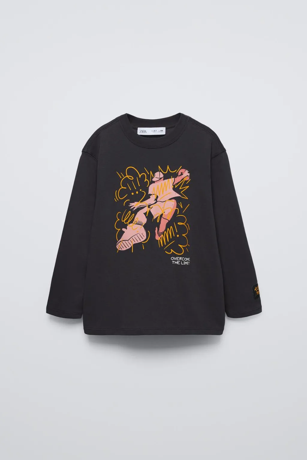 Niños ZARA 6 - 14 Años·Camisetas<CAMISETA ESTAMPADO GRAFFITI