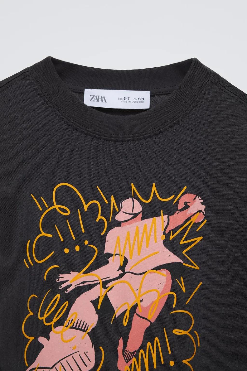 Niños ZARA 6 - 14 Años·Camisetas<CAMISETA ESTAMPADO GRAFFITI