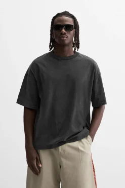 Best CAMISETA ESTAMPADO LAVADO Hombre Camisetas