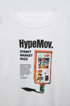 Niños ZARA 6 - 14 Años·Camisetas<CAMISETA ESTAMPADO STREET