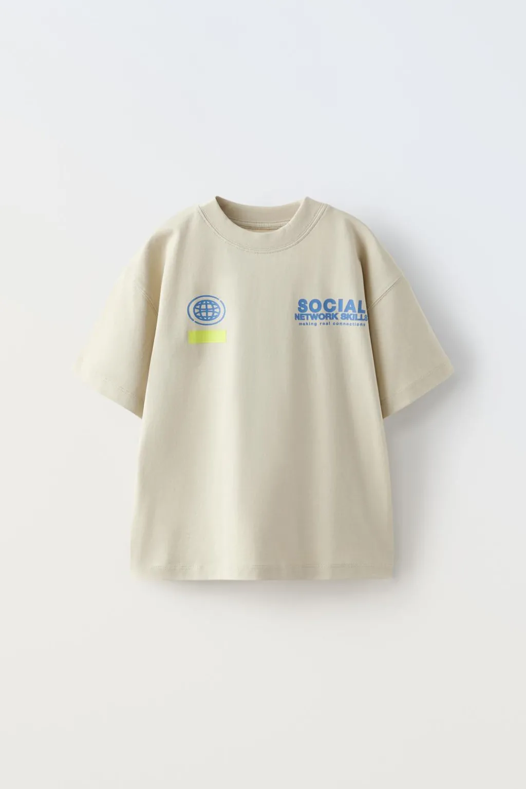 Niños ZARA 6 - 14 Años·Camisetas<CAMISETA ESTAMPADO TEXTO