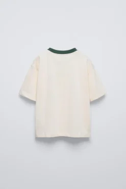 Niños ZARA 6 - 14 Años·Camisetas<CAMISETA ESTAMPADO TEXTO