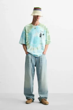 Sale CAMISETA ESTAMPADO TIE DYE Hombre Camisetas