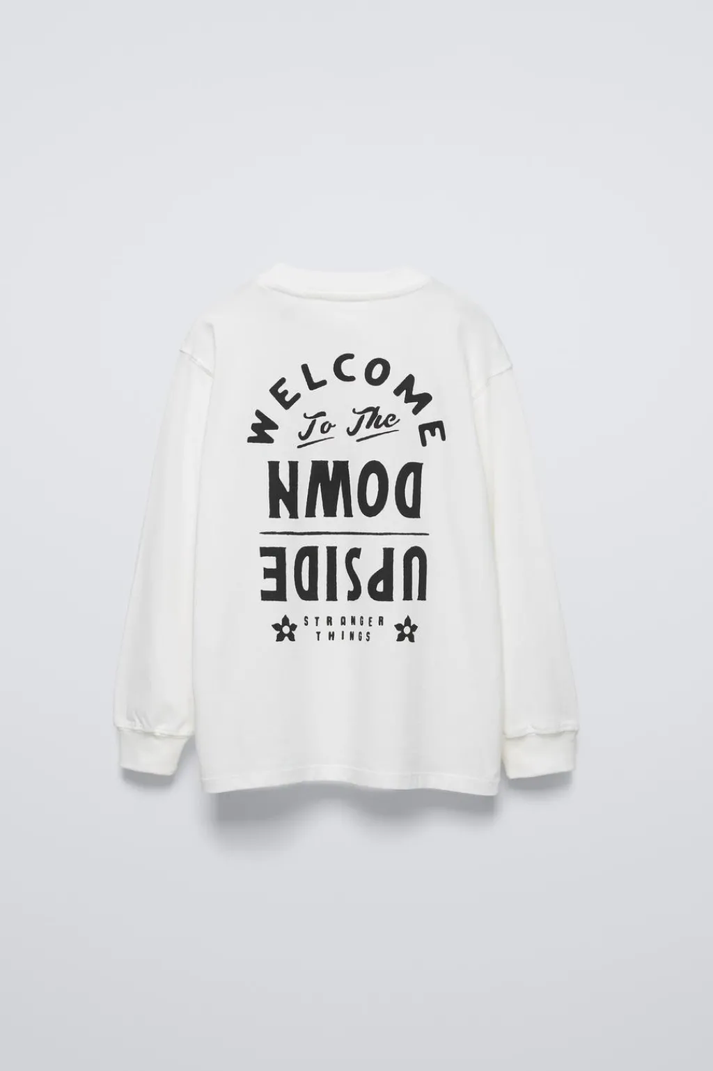 Niños ZARA 6 - 14 Años·Camisetas<CAMISETA FLOCK STRANGER THINGS ™/ © NETFLIX