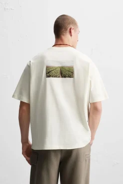 Best CAMISETA FOTOGRAFÍA BORDADA Hombre Camisetas