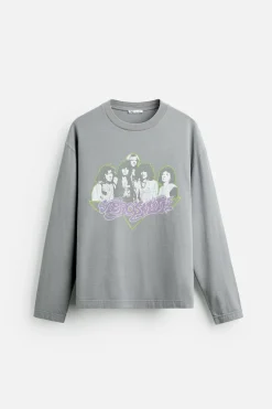 Best CAMISETA LAVADA AEROSMITH © Hombre Camisetas