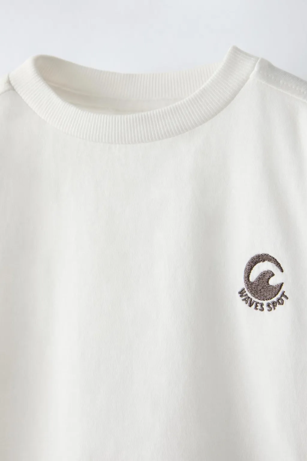 Niños ZARA 1½ - 6 Años·Camisetas|1½ - 6 Años·Chándal<CAMISETA LISA BORDADO