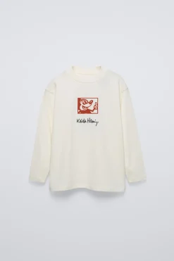 Niños ZARA 6 - 14 Años·Camisetas<CAMISETA MICKEY MOUSE © DISNEY Y KEITH HARING ™