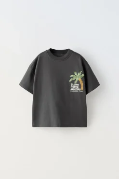Niños ZARA 1½ - 6 Años·Camisetas|6 - 18 Meses·Camisetas<CAMISETA PALMERA