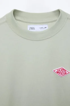 Niños ZARA 6 - 14 Años·Camisetas<CAMISETA PARCHE