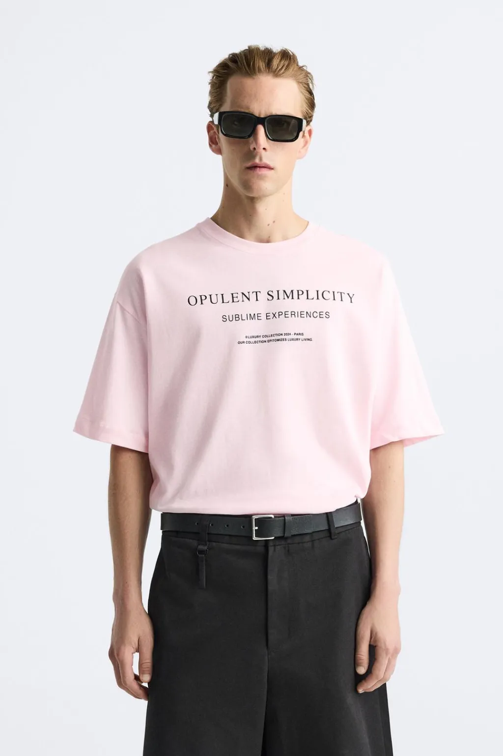 Sale CAMISETA PARCHE COMBINADO Hombre Camisetas