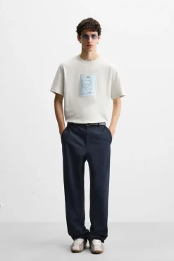 Best CAMISETA PARCHE COMBINADO Hombre Camisetas