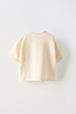 Niños ZARA 1½ - 6 Años·Camisetas|6 - 18 Meses·Camisetas<CAMISETA POINTELLE NUDO