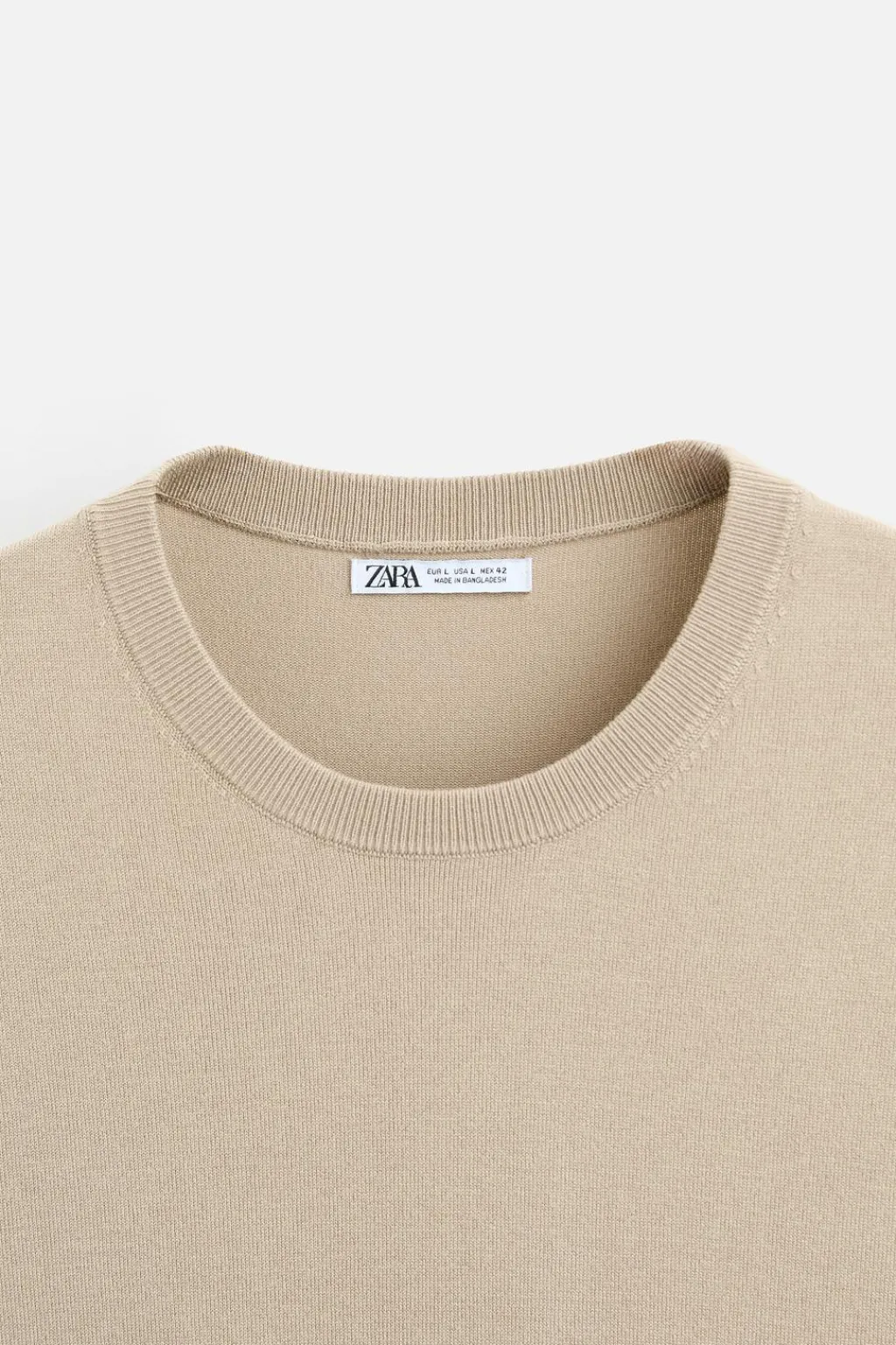 Best CAMISETA PUNTO MEZCLA VISCOSA Hombre Jerséis / Chaquetas|Camisetas