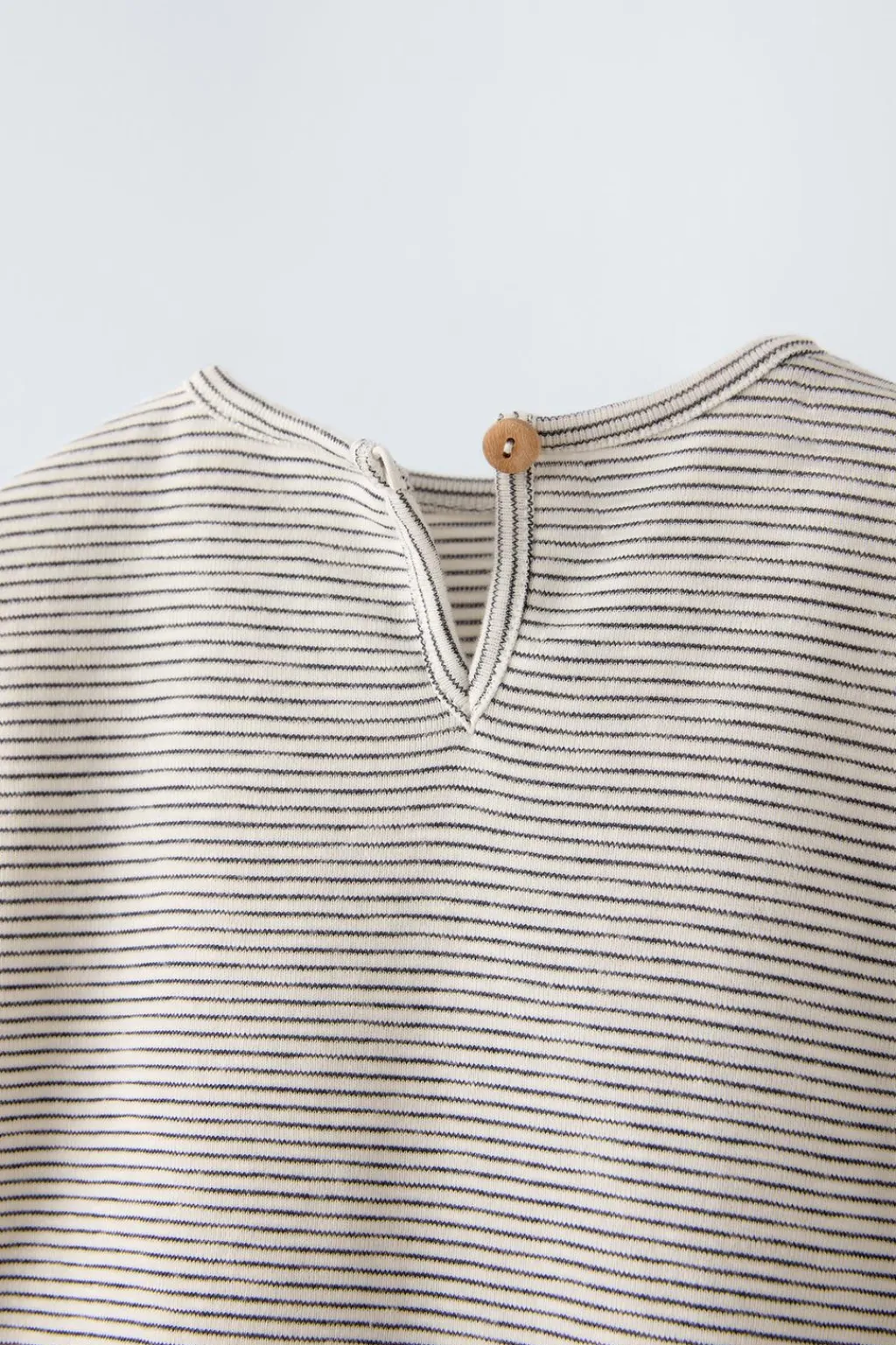 Niños ZARA 6 - 18 Meses·Conjuntos|6 - 18 Meses·Camisetas<CAMISETA RAYAS VOLANTES