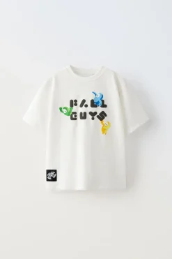 Niños ZARA 6 - 14 Años·Camisetas|6 - 14 Años·Camisetas<CAMISETA RELIEVE FALL GUYS ©