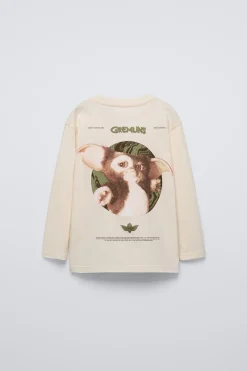 Niños ZARA 6 - 14 Años·Camisetas<CAMISETA RELIEVE GIZMO GREMLINS ™