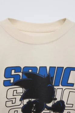 Niños ZARA 6 - 14 Años·Camisetas<CAMISETA RELIEVE SONIC © SEGA