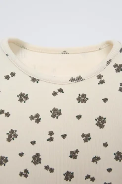 Niños ZARA 1½ - 6 Años·Camisetas<CAMISETA RIB ESTAMPADO