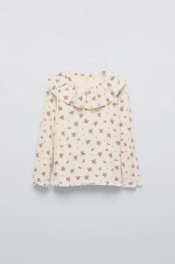 Niños ZARA 1½ - 6 Años·Camisetas|6 - 18 Meses·Camisetas<CAMISETA RIB FOLRES