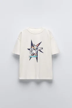 Niños ZARA 6 - 14 Años·Camisetas<CAMISETA RUEDA SKATE