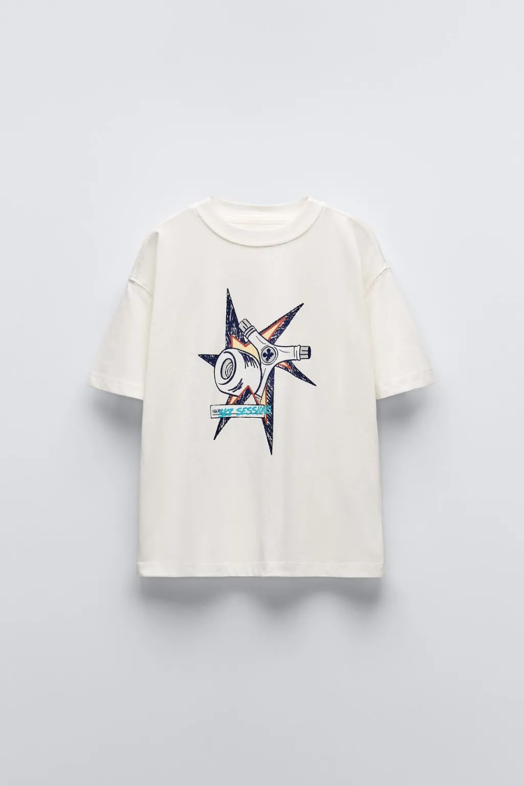 Niños ZARA 6 - 14 Años·Camisetas<CAMISETA RUEDA SKATE