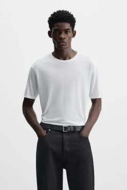 Best CAMISETA SEMITRANSPARENTE Hombre Camisetas