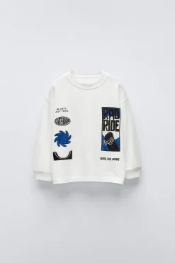 Niños ZARA 1½ - 6 Años·Camisetas|6 - 18 Meses·Camisetas<CAMISETA SKATE PUÑOS