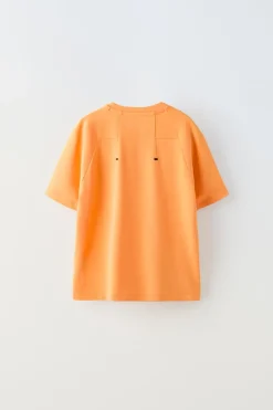 Niños ZARA 6 - 14 Años·Camisetas<CAMISETA SPORTY NÚMEROS RELIEVE