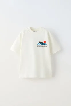 Niños ZARA 6 - 14 Años·Camisetas<CAMISETA SUN AND WAVES