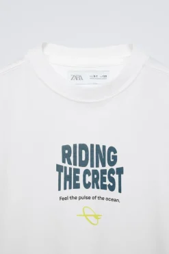 Niños ZARA 6 - 14 Años·Camisetas<CAMISETA TEXTO